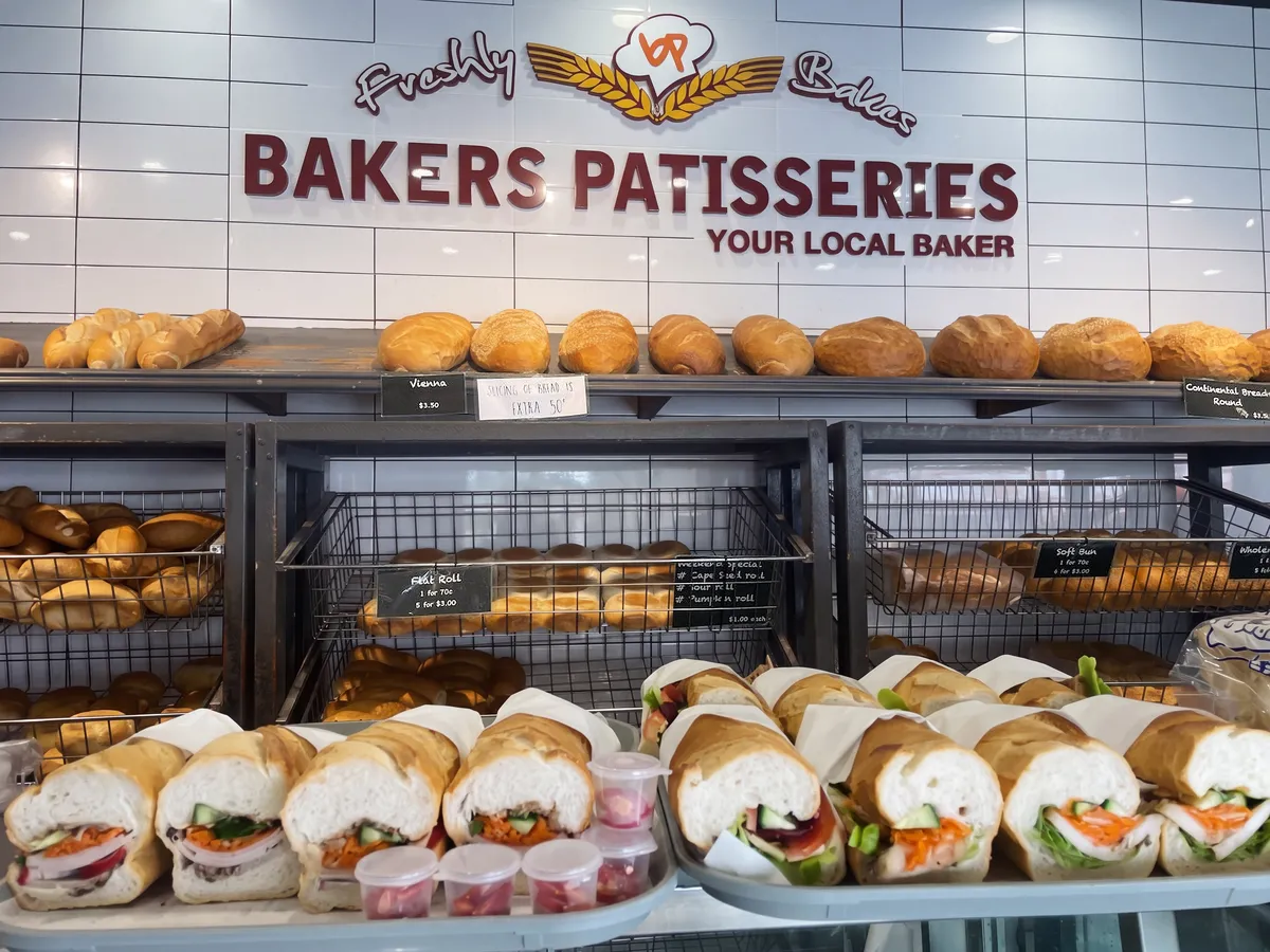 Food from Bakers Patisseries